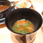 雪月花 銀座 - 味噌汁