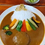 Kare Koubou Charuten - 煮込みハンバーグと野菜のカレー(2番)
