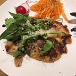 ワインとお料理 ことり - 下町風ポークカツレツ バルサミコソース