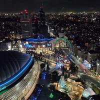 アーティスト カフェ - 眼下に東京ドーム