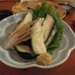 やじろべえ - 水ナスの浅漬け