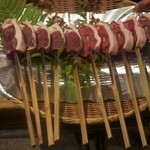 柳家 - これから焼きます。