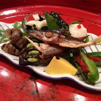 草喰 なかひがし - 八寸。ワクワクする盛りつけです！　2012.07.15