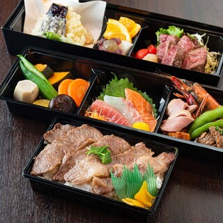 Omi beef gozen catered meals, easy and delicious lunch Bento (boxed lunch) available takeaway!