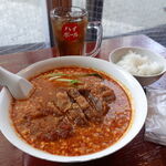 極楽酒場 げんてん - 排骨坦々麺　950円