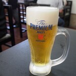味の店 一番 - 生ビール（プレモル）