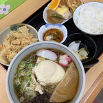 おかだうどん - おかだ定食　そば　¥780(税込)