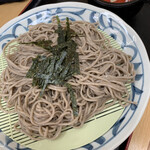 おかだうどん - ざる蕎麦　¥500(税込)