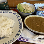 マタリ喫茶 - チキンカレーセット