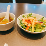 TRIPLE ONE Singapore & Chinese Cuisine - スープが胡椒効きすぎていた。