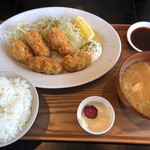 博多bo-zu - カキフライ定食¥750