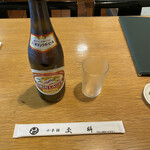 Kotesashi Sarashina - 瓶ビール660円。