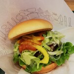 モスバーガー - マンハッタンクラムチリロースカツ￥445+税