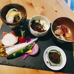 縄文の谷 kitchen開 - 前菜５種