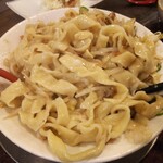 金町製麺 - 麺拡大（塩二郎）