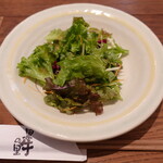 Kuroushi No Sato - トマトソースの煮込みハンバーグセットのサラダ(お替り自由)