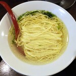 金町製麺 - 浅利出汁の生海苔塩かけそば