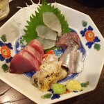 金町製麺 - 刺身盛