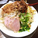 金町製麺 - 汁なし塩二郎麻婆かけ