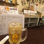 金町製麺 - メガハイボール