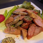 フットボール ダーツバー ブルー - ソーセージ盛り合わせ