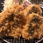 酒肴 新屋敷 - アジフライアップ