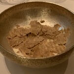 レストラン ラ フィネス - 毛蟹のリゾットにたっぷりの白トリュフ
