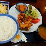 Kakurega - 唐揚げランチ(税込700円)