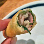 天ぷら処 こさか - 大葉スティック（２０１２年７月）