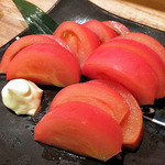 天ぷら処 こさか - 冷しトマト（２０１２年７月）