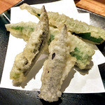 天ぷら処 こさか - オクラの天ぷら（２０１２年７月）