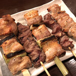 焼助 - 串焼き盛り合わせ