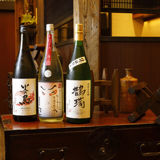 來自北陸的風土孕育出的考究的福井當地酒有30種◎