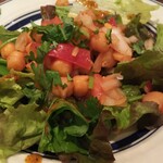 グルガオン - ひよこ豆と香菜のサラダ