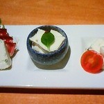 Sushi Daining Utsukimura - チーズ３種盛り