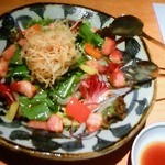 Sushi Daining Utsukimura - ベーコンとルッコラのサラダ