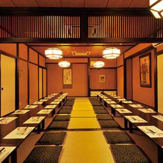 お座敷の大広間