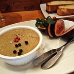 ビストロ マキムシ - 白レバームースパン付き（期間限定黒イチヂクフェア実施中）