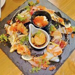 伊勢志摩食堂 - 伊勢志摩カルパッチョ　980円