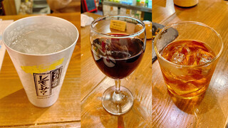 Iseshimashokudou - 30分飲み放題　500円
                        レモンサワー 、赤ワイン、梅酒