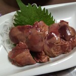 季さく - 白レバーたたき  甘くてとろけるー♪