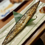 徳ちゃん - さんまの一本焼き 450円(税抜)