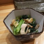 焼き鳥 ばかちん - ほうれん草となんたらかんたら