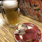 大起水産回転寿司 - 生ビールとお寿司