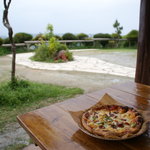 花人逢 - ピザと景色