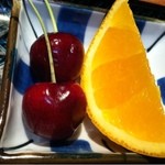 海鮮料理　魚盛 - 2012.7.19　日替わり定食　デザート