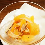 ファンズ 円山 - お通しカズノコ