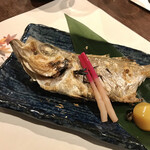 日本酒と地魚 すぎ浩 - 白むつ塩焼き