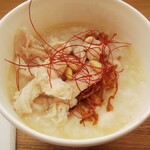 貢茶 - 彩々粥 参鶏湯(税抜)540円 ※拡大(2020.10月)