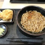 ゆで太郎 - かき揚げ蕎麦（440円）